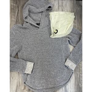 Aros M Womens Inflatable Hood Sleep Hoodie Air Pocket Pullover Sweatshirt Medium